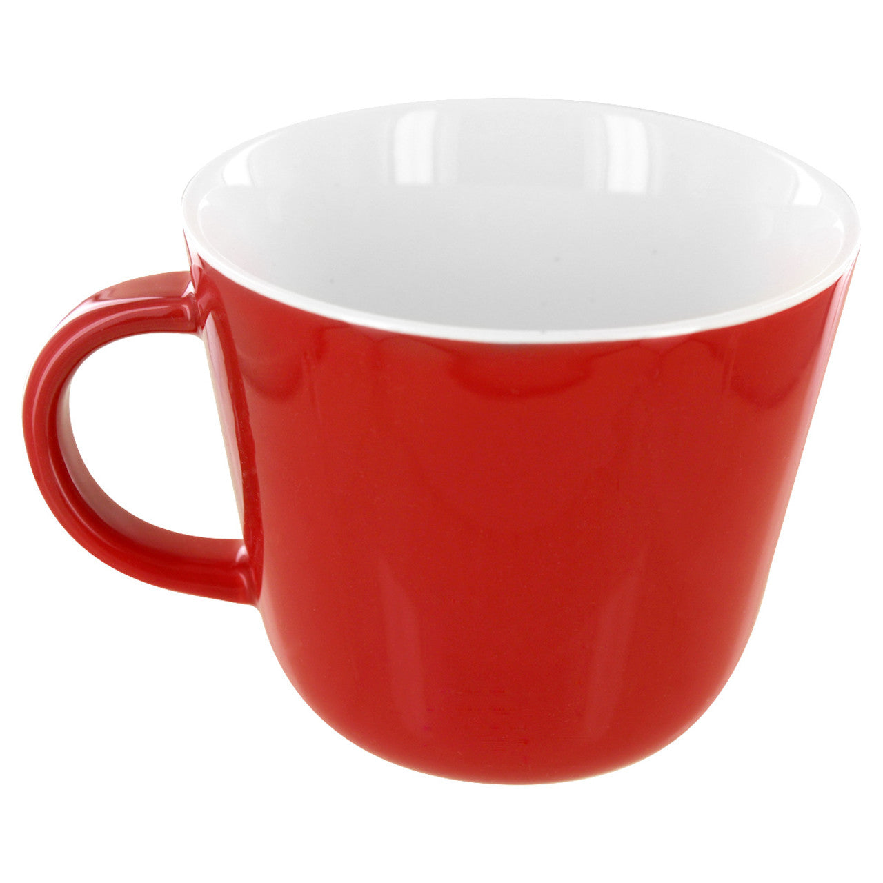 English Tea Store Porcelain Mug- Red Gloss Finish
