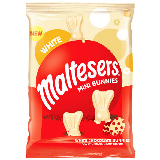 Maltesers White Mini Bunnies Bag  - 2.04oz (58g)