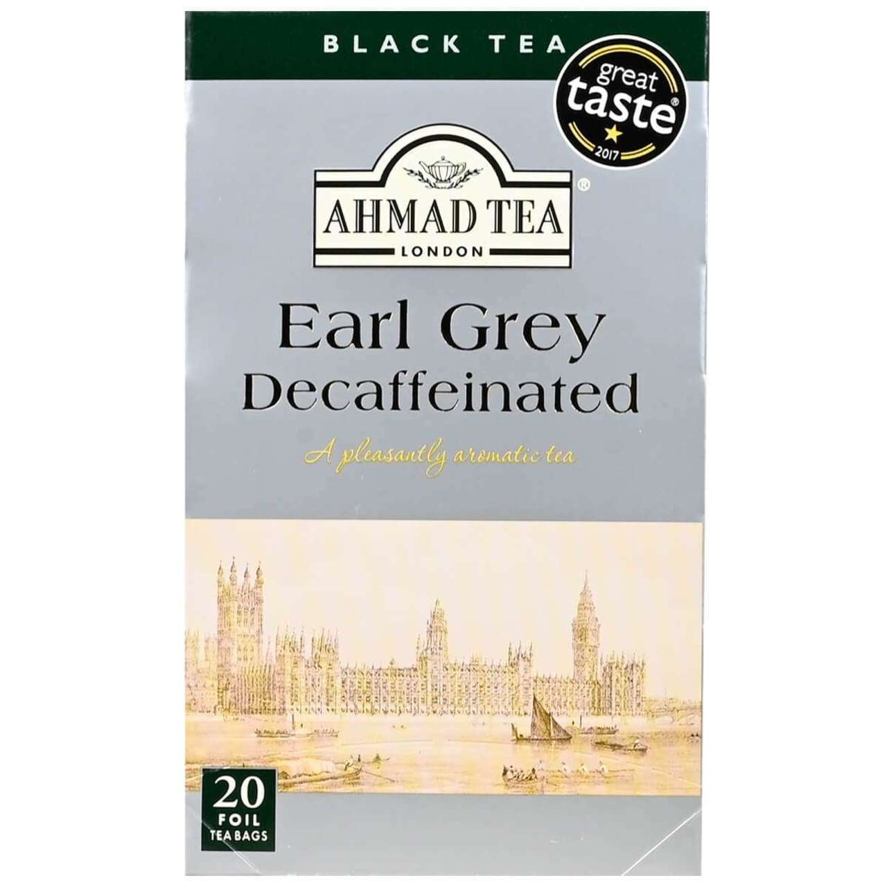 Ahmad Tea's Decaffeinated Earl Grey Tea Bags - 20 count
