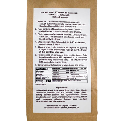 ETS Scone Mix - Gingerbread - 10.34oz (293g)