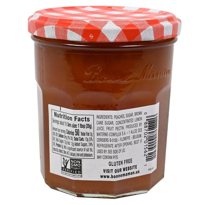 Bonne Maman Peach Preserve - 13oz (368g) - Image 2
