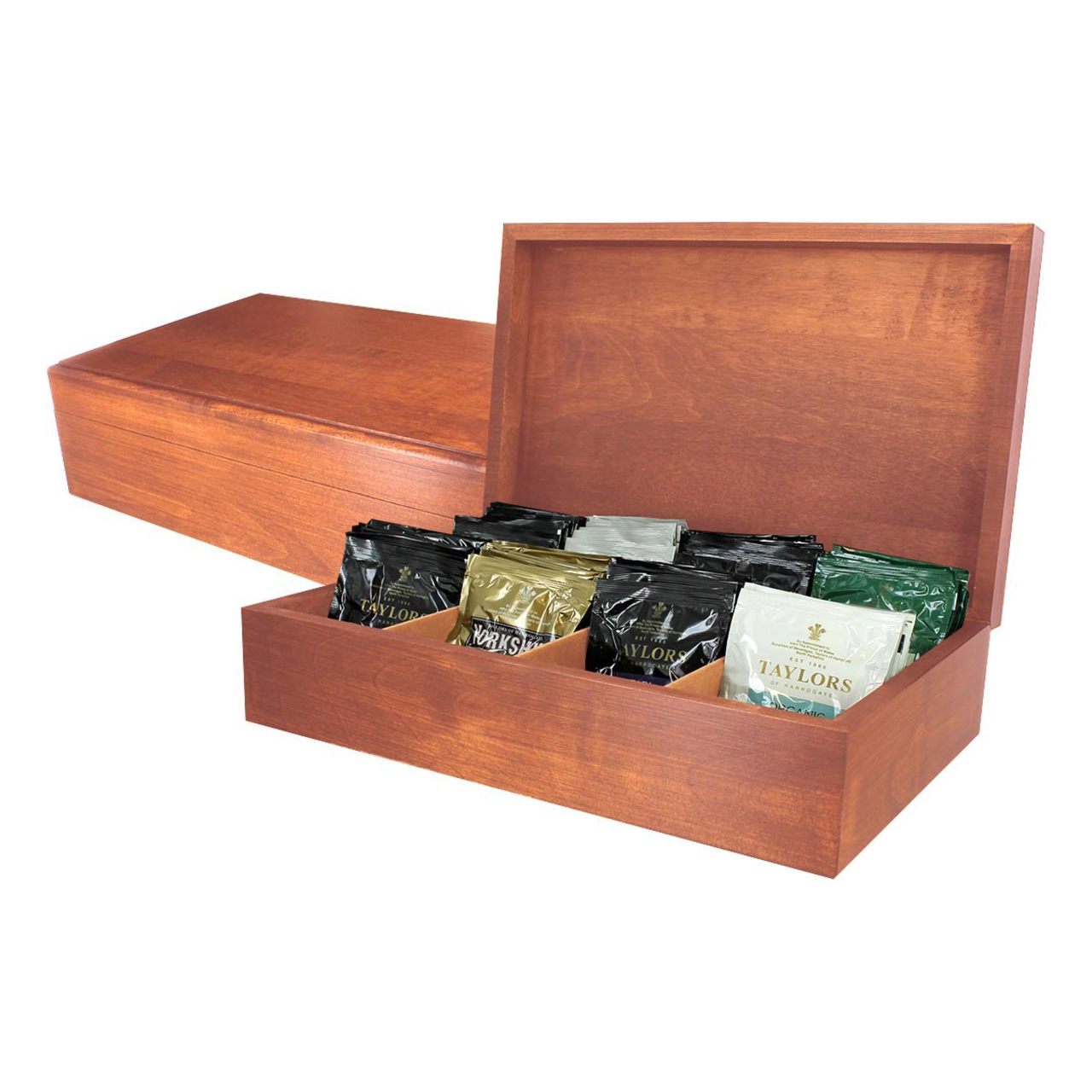 Tea Chests with Tea - Taylors of Harrogate's British Favorites