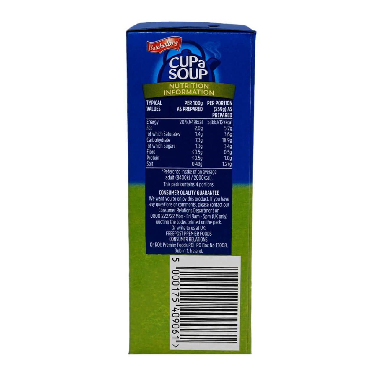 Batchelor's Cup-A-Soup - Cream of Asparagus  4.12 oz (117g)