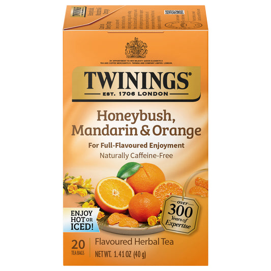 Twinings Herbal Honeybush Tea with Mandarin and Orange - 20 count - Image 1