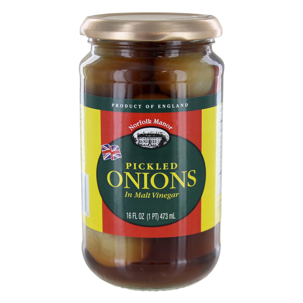 Norfolk Manor's Pickled Onions - 16oz (454g) - Image 1