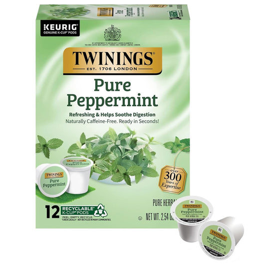 Twinings Peppermint Tea K-Cups - 12 count