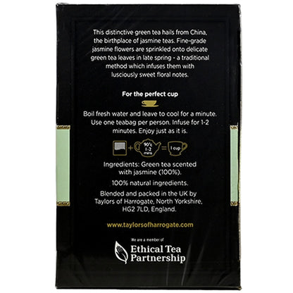 Taylors of Harrogate Green Tea with Jasmine Tea Bags - 50 count