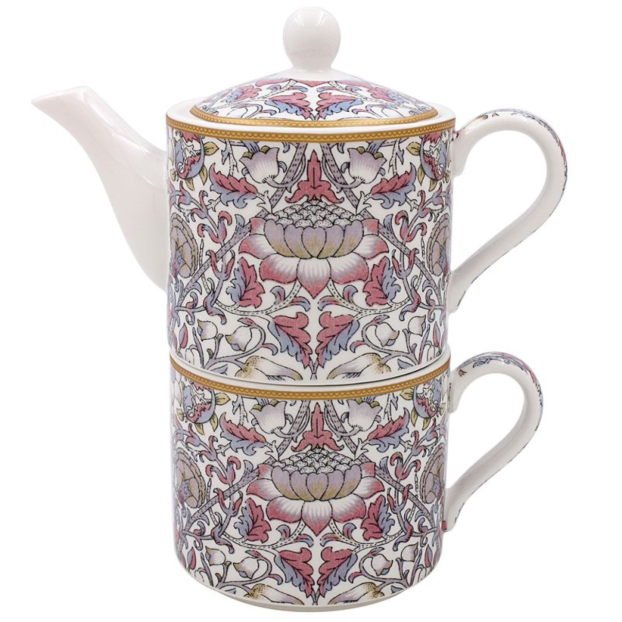 William Morris 'Lodden' Tea for One - Image 1
