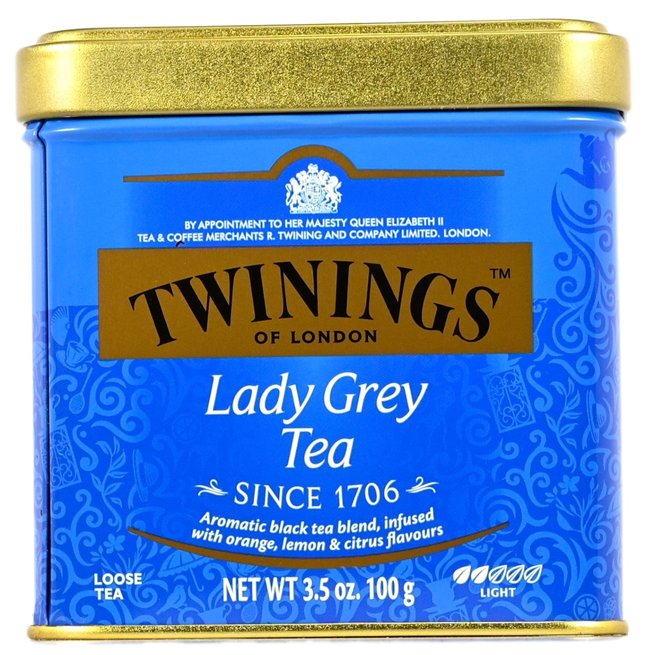 Twinings Lady Grey Loose Tea Tin - 3.53 oz (100g) - Image 2