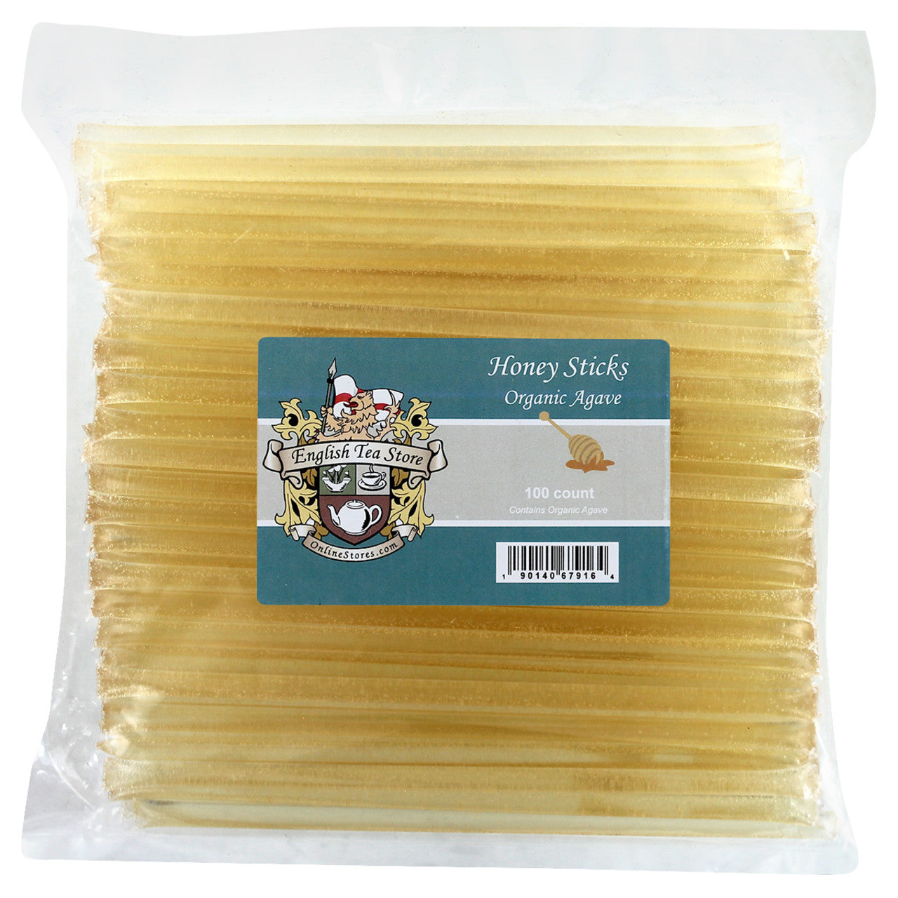 ETS Honey Sticks - Organic Agave - 100 count - Image 1