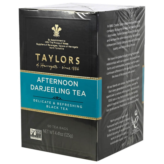 Taylors of Harrogate - Afternoon Darjeeling Tea Bags - 50 count - Image 1