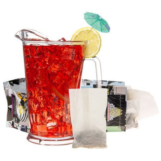 Organic Lemon Ginger - 1 Gallon Iced Tea Bags - 15 count - Image 1