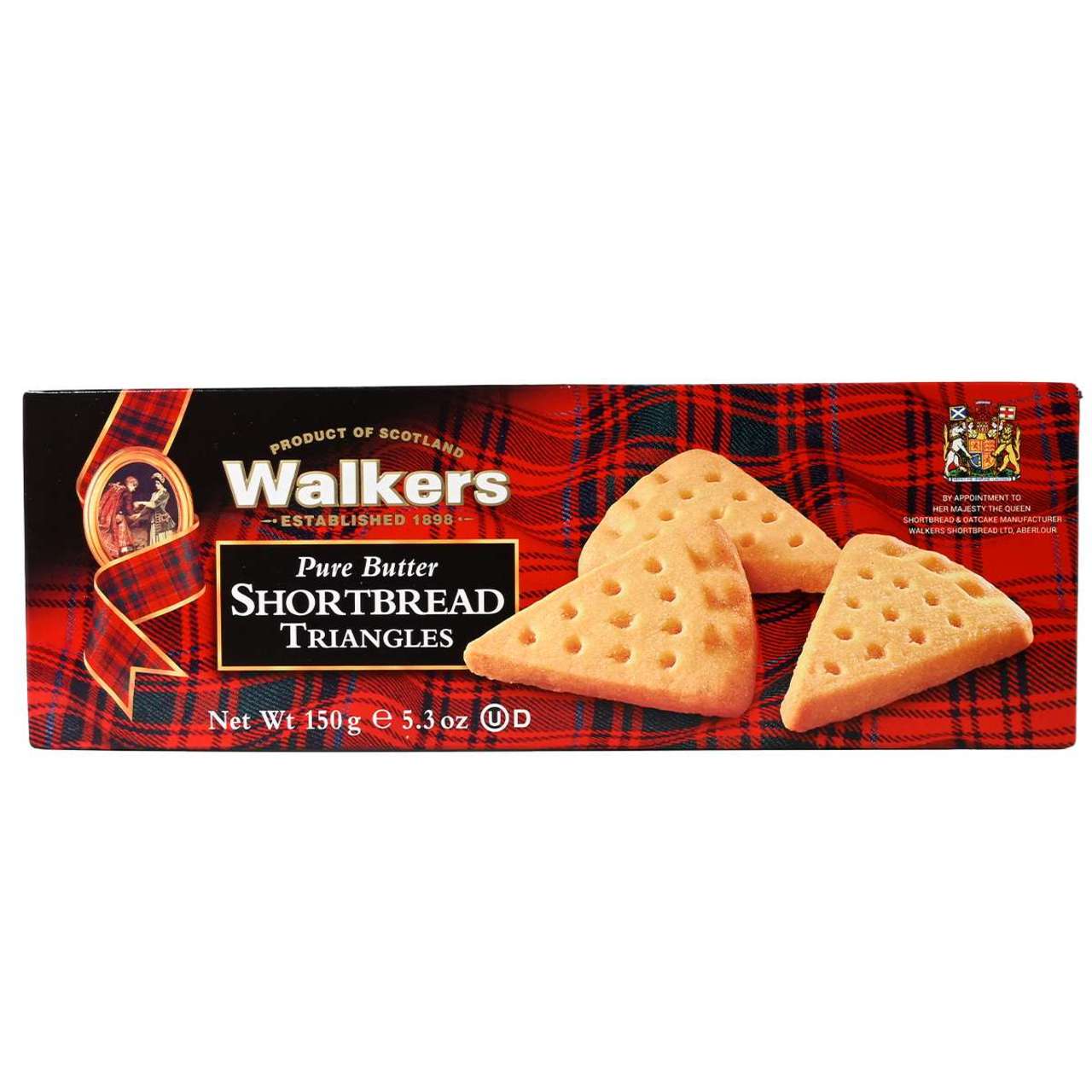 Walkers Shortbread Triangles - 5.3oz (150g)