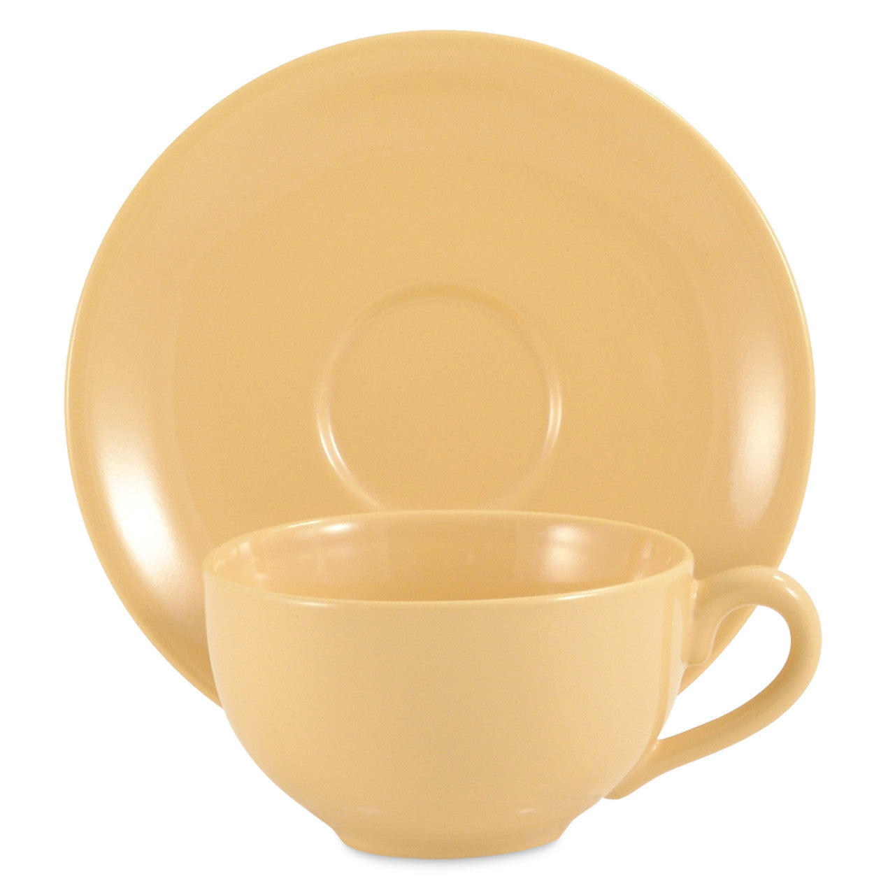 Amsterdam Tea Cup & Saucer - Sahara - Image 1