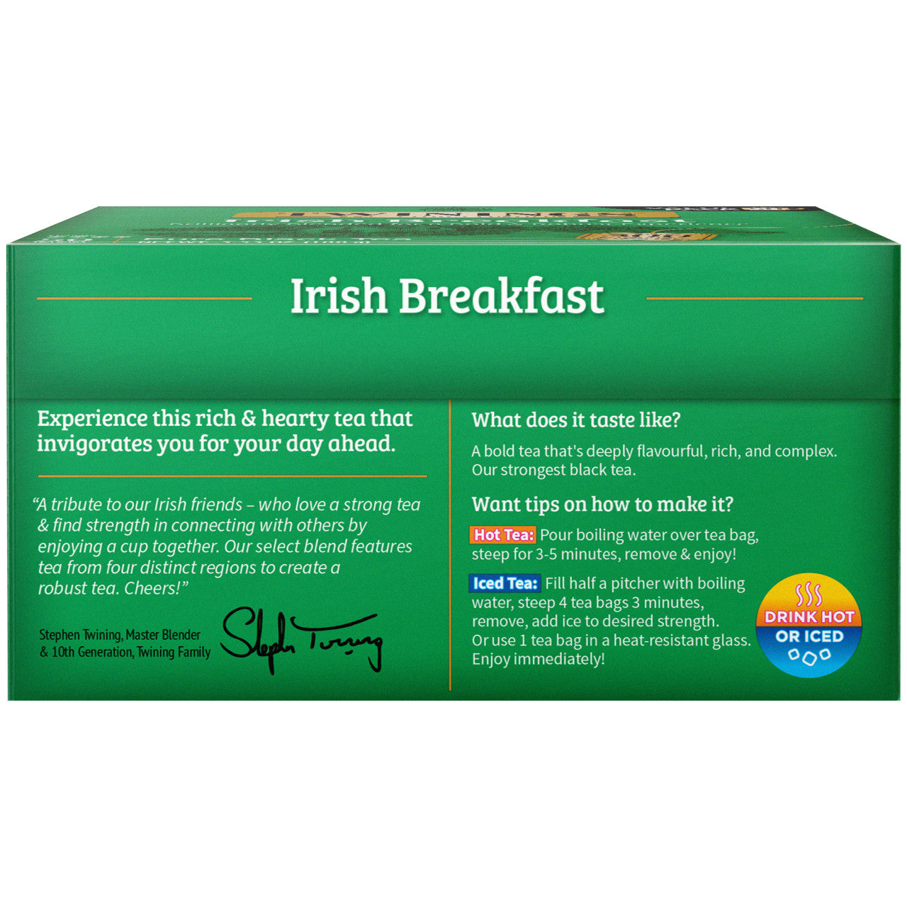 Twinings' Irish Breakfast - 50 count