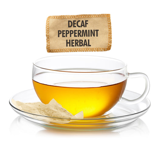 Caffeine Free Peppermint Herbal Tea - Sampler Size - 5 Tea Bags - Image 1