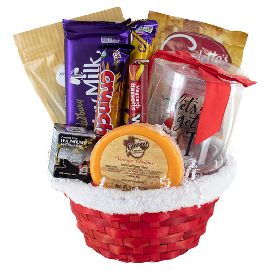 Eat, Drink and Tea Merry Gift Basket