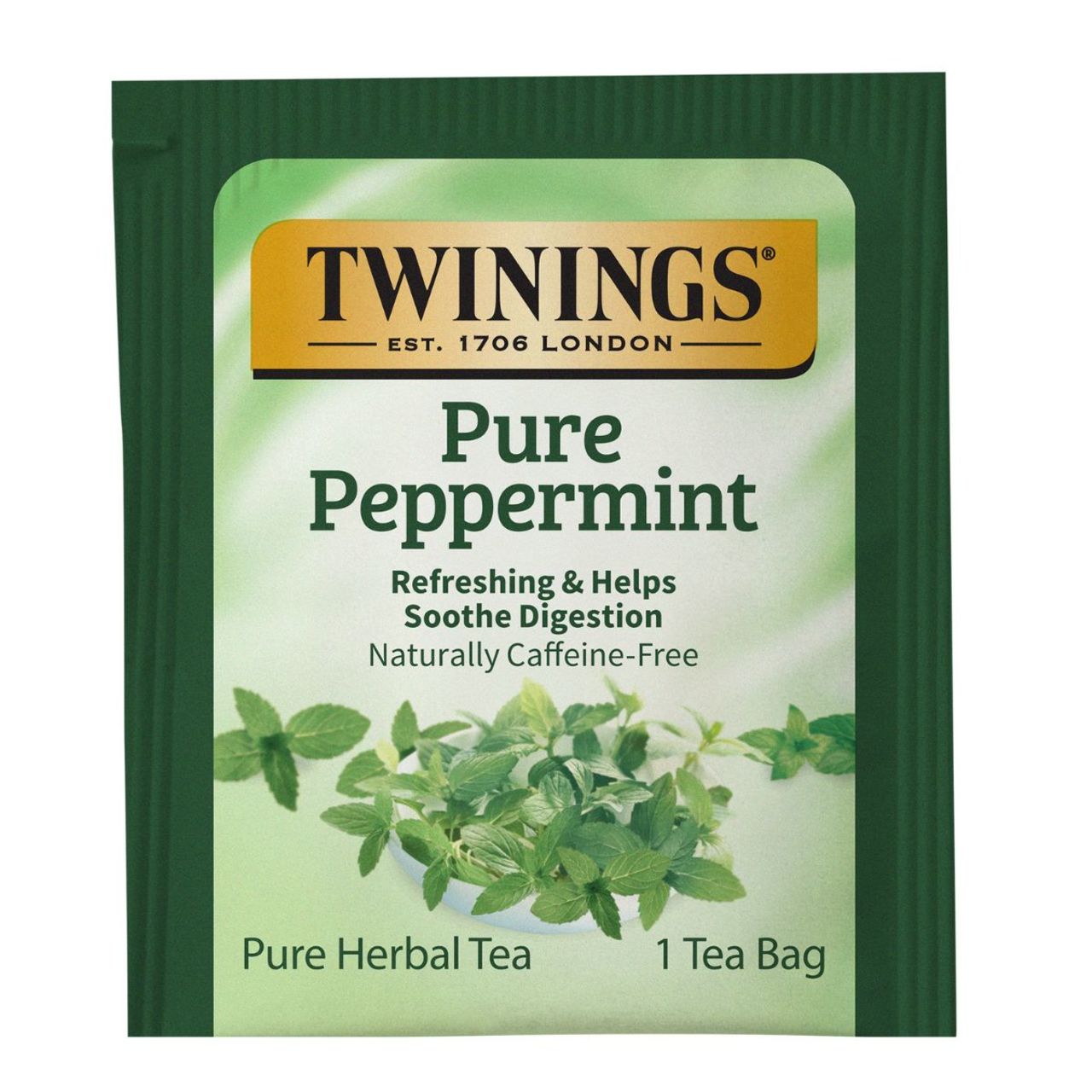 Twinings Pure Peppermint Herbal Tea - 20 count