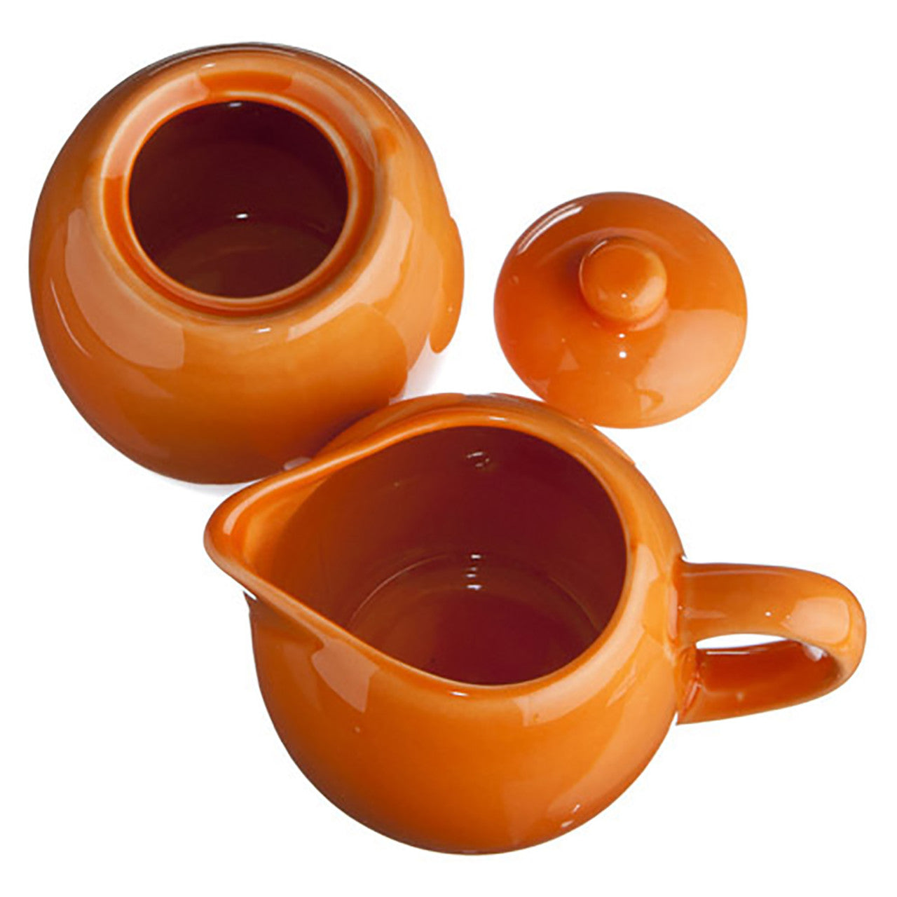 Amsterdam Cream & Sugar Set - Orange - Image 2