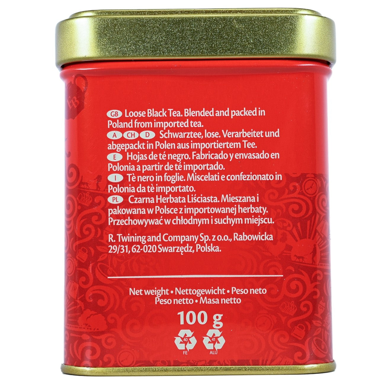 Twinings English Breakfast - 3.53 oz. Loose Tea Tin