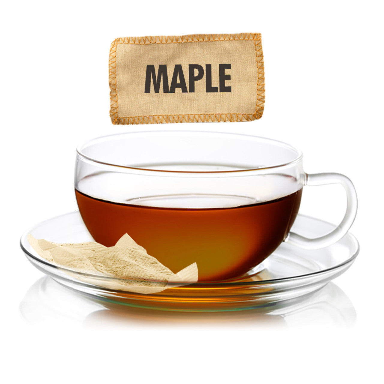 Maple Flavored Black Tea - Sampler Size - 5 Tea Bags - Image 1
