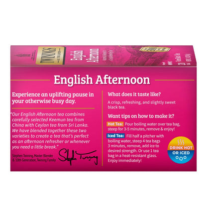 Twinings English Afternoon Tea - 20 count - Image 4