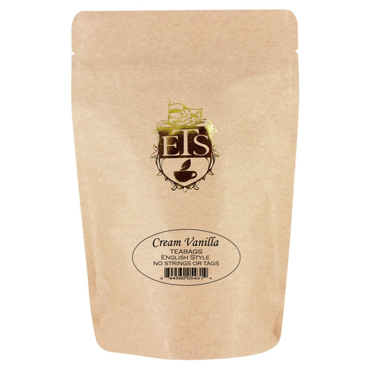 Cream Vanilla Flavored Black Tea Bags - Image 1