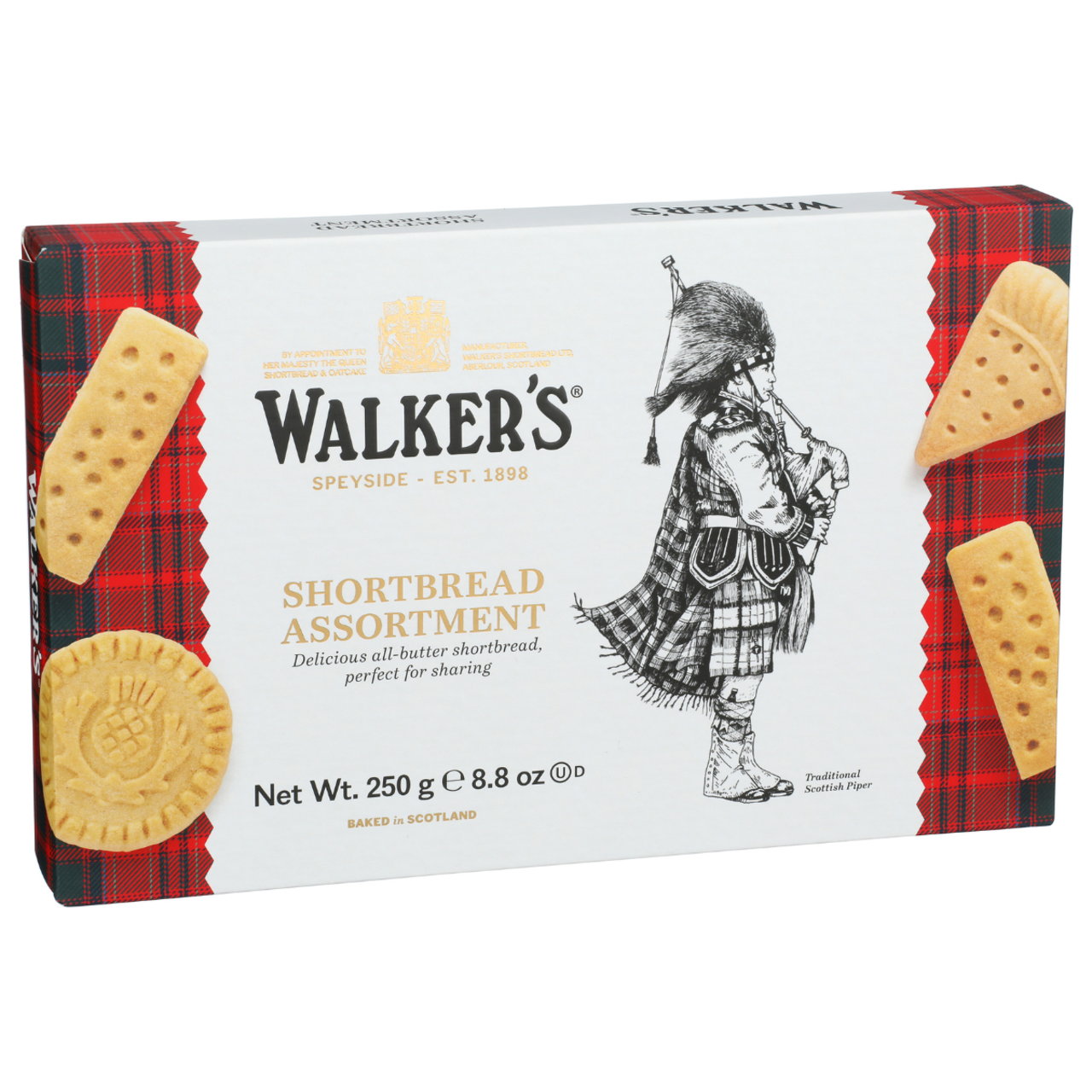 Walkers Assorted Shortbread - 8.8oz (250g)