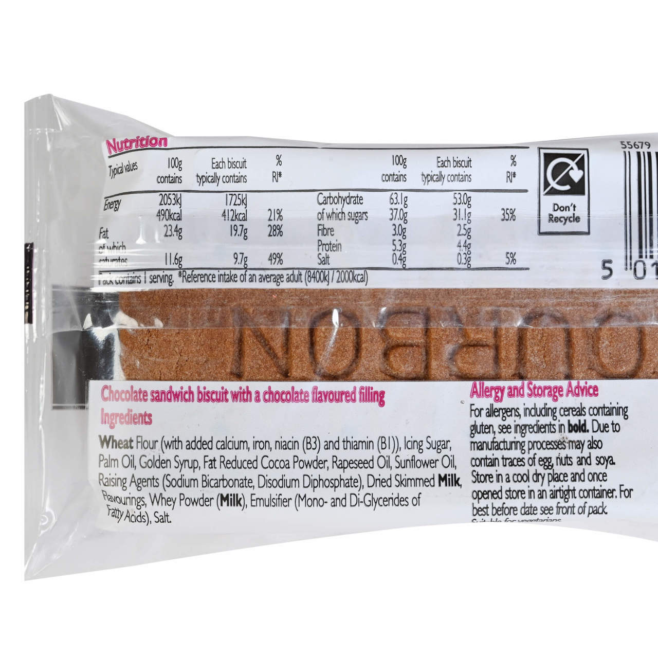Little Treats Bakery Giant - Bourbon Cream Biscuit - 2.96oz (84g)