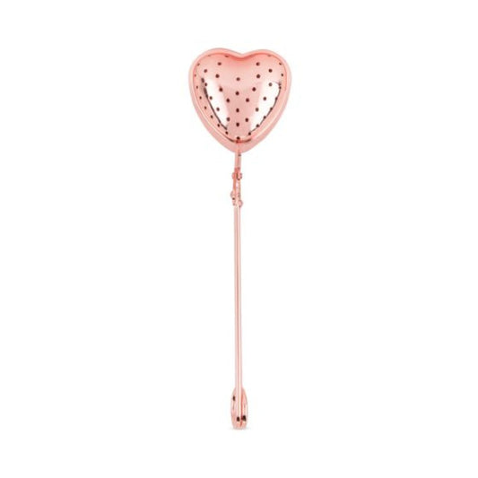 Snap Heart Tea Infuser - Rose Gold - Image 1