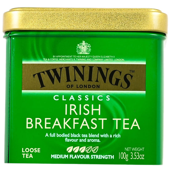 Twinings Irish Breakfast Loose Tea Tin - 3.53oz (100g) - Image 2