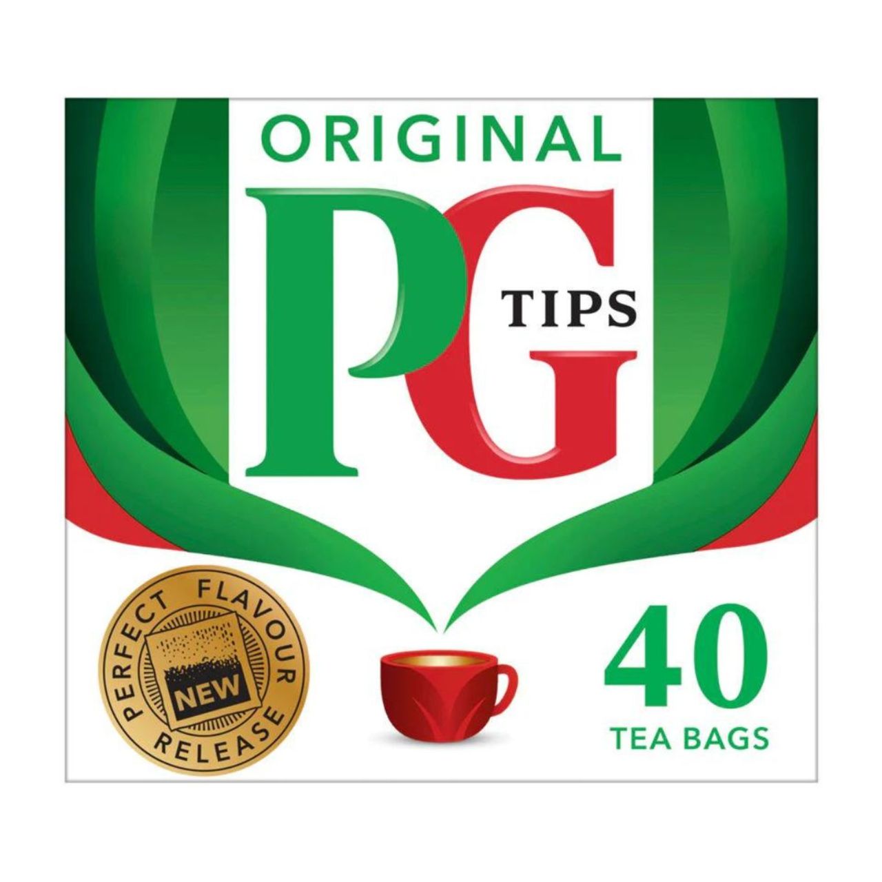 PG Tips Tea Bags - 40 count - Image 1