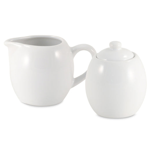 Amsterdam Cream & Sugar Set - White - Image 1