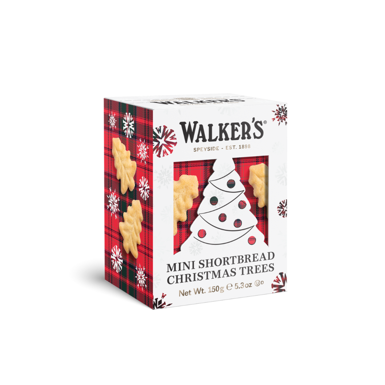 Walkers Shortbread - Christmas Tree 3D Carton - 5.3oz