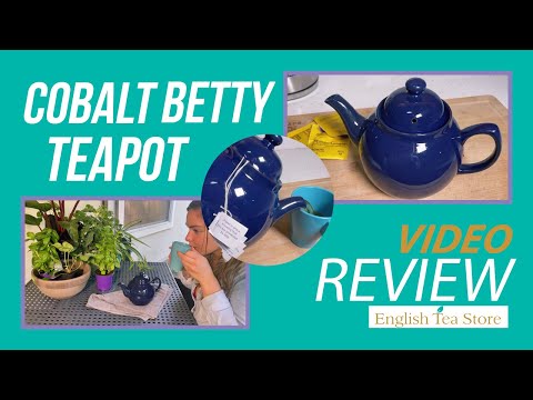 Cobalt Betty Teapot - 4 Cup