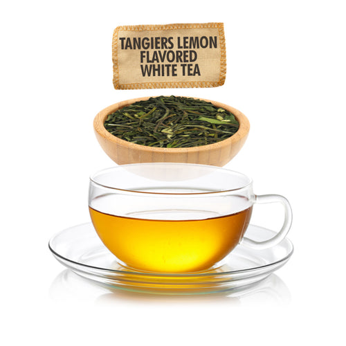 Tangiers Lemon Flavored White Tea - Loose Leaf