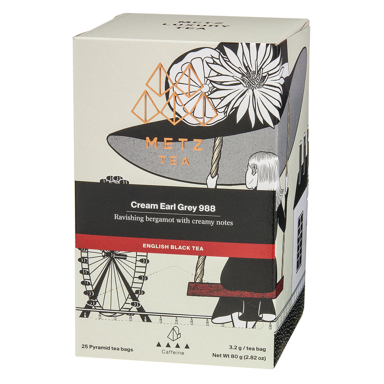 Metz Cream Earl Grey Tea - 25 count