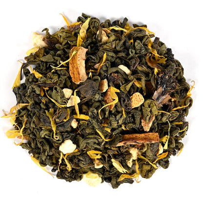 Lemon Green Tea - Loose Leaf - Sampler Size - 1oz