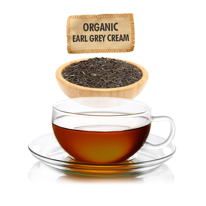 Organic Earl Grey Cream Tea  - Loose Leaf