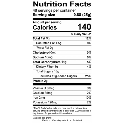 Bonne Maman Mini Chocolate Hazelnut Spread - .88oz (25g) - Image 2
