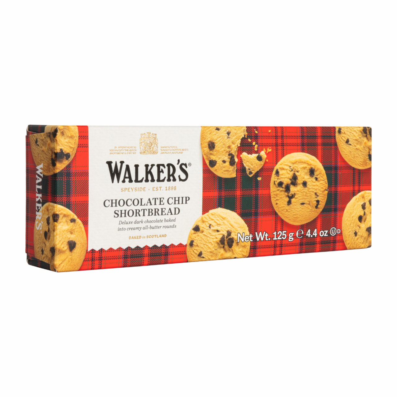Walkers Chocolate Chip Shortbread - 4.4oz (124g)