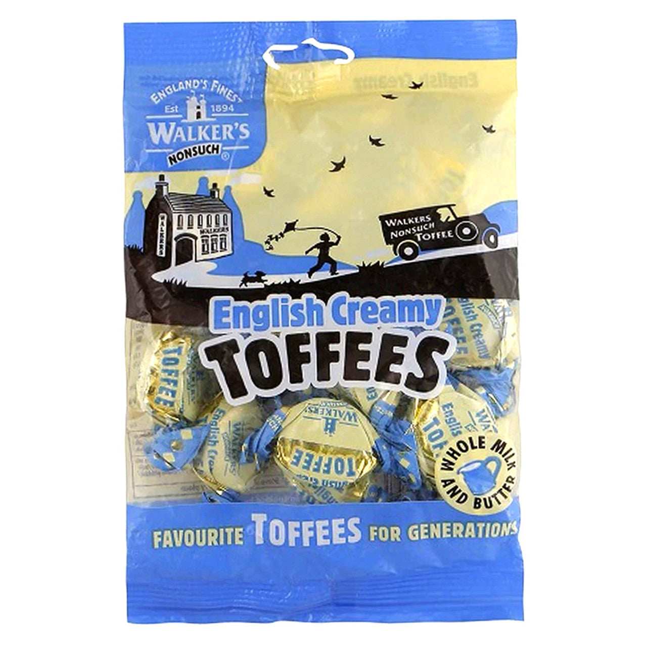Walkers Nonsuch English Creamy Toffee - 150g