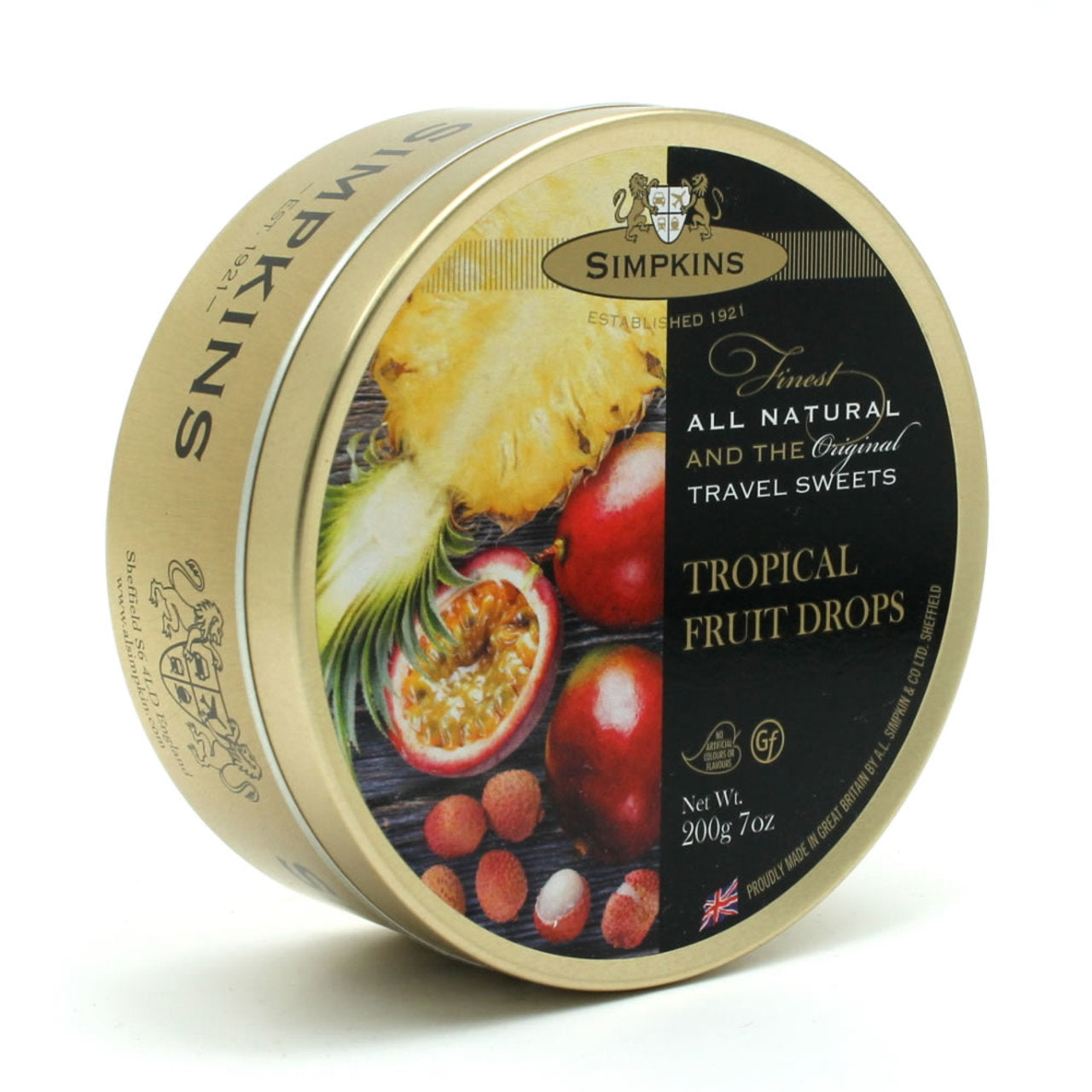 Simpkin's Travel Sweets - Tropical Fruit - 7oz. (200g)