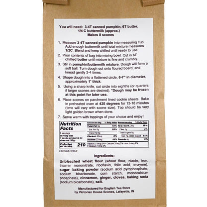 ETS Scone Mix - Pumpkin Spice - 10.29oz (292g) - Image 2