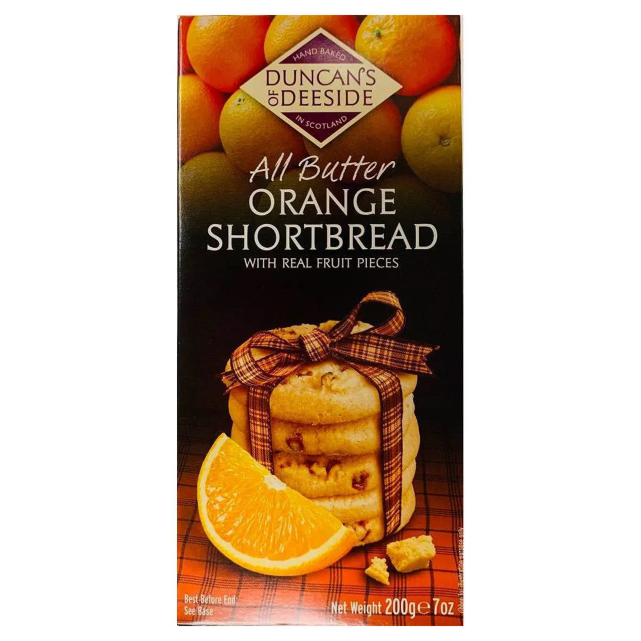 Duncan's of Deeside Orange Shortbread 7oz (198g) – English Tea Store