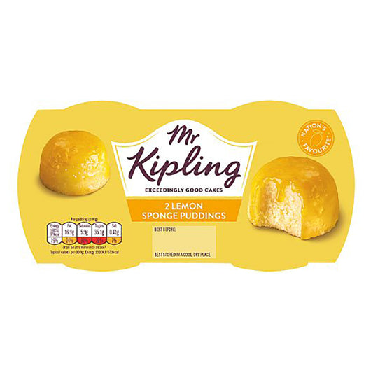 Mr Kipling Lemon Sponge Pudding - 3.8oz (110g) - Image 1