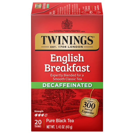 Twinings English Breakfast Decaffeinated Tea - 20 count - Image 1