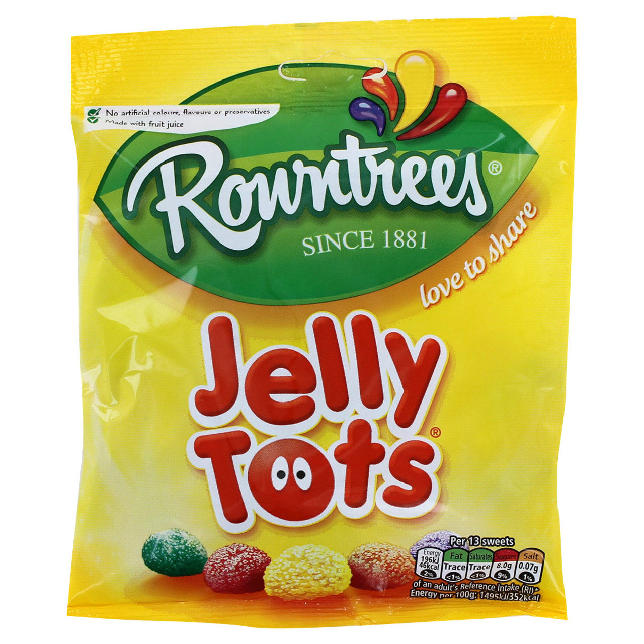 Nestle Rowntrees' Jelly Tots - 1.48oz (42g)