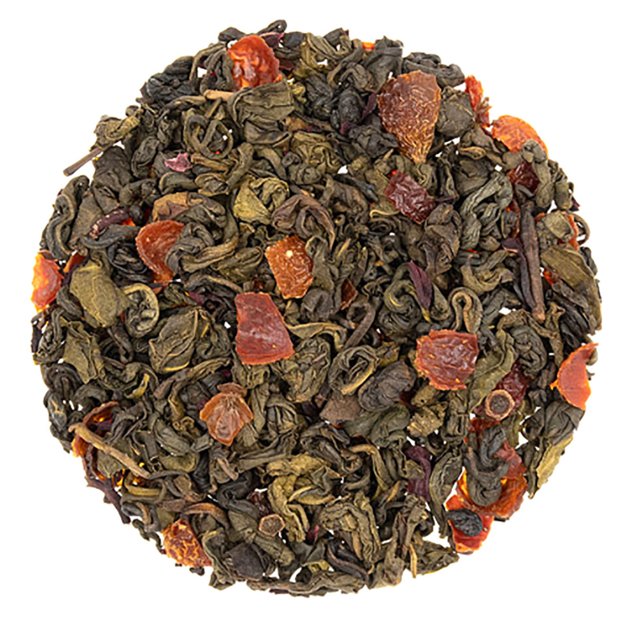 Pomegranate Hibiscus Green Tea  - Loose Leaf