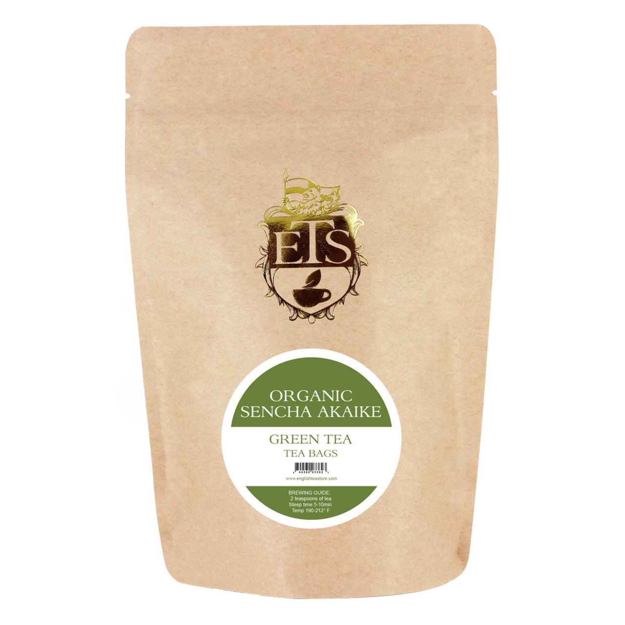 Organic Sencha Akaike Green Tea  - Sampler Size - 5 Teabags